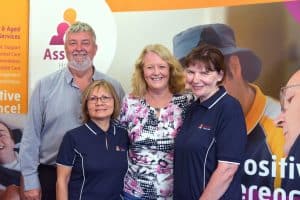 Compassionate NDIS aged care support team at Assured Care Solutions, providing tailored in-home care services for seniors in Australia.